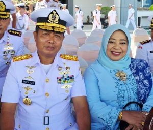 Komandan Kodaeral VI Hadiri Peringatan Hari Armada RI Tahun 2025 di Koarmada II