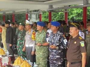 Danpom Kodaeral VI Hadiri Apel Gelar Pasukan Perayaan Nataru Prov Sulsel Tahun 2025